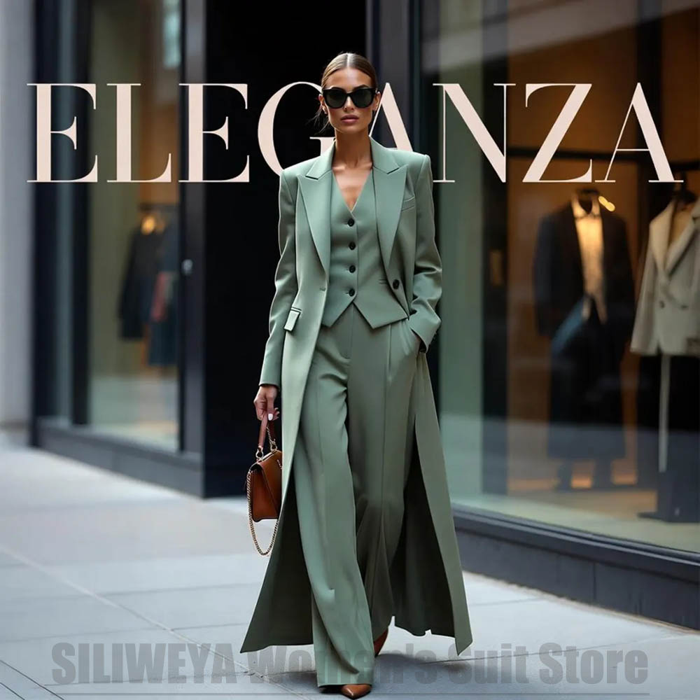 Women Formal Wear Pants - Chic Women's Suit Set Three Piece