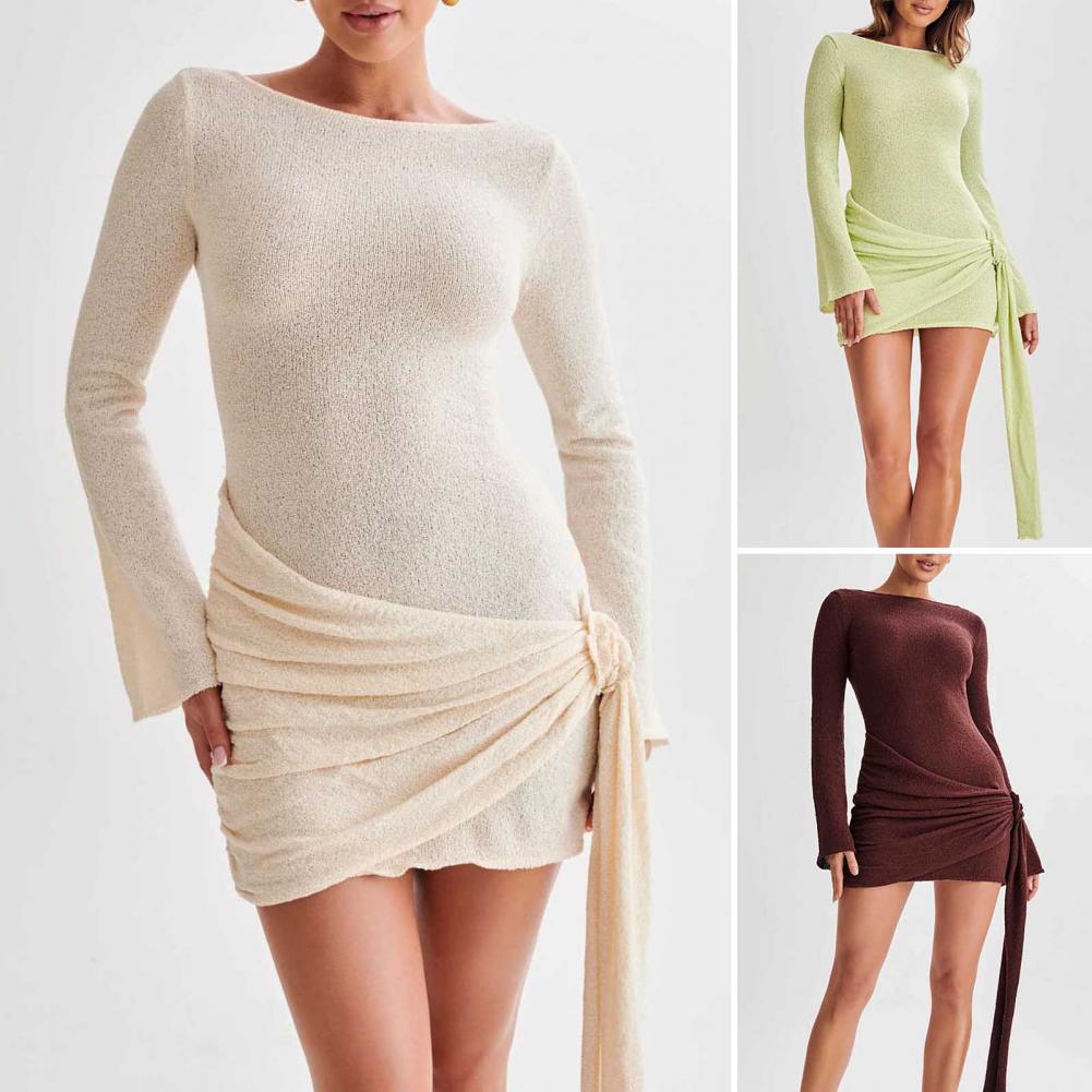 Formal Wear Gowns For Women - Sexy Bodycon Mini Dress Women Long