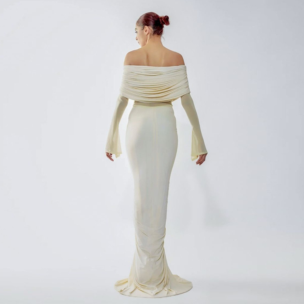 Beige Women Prom Dress Sexy Of - đánh giá và giá Formal Wear Gowns For Women