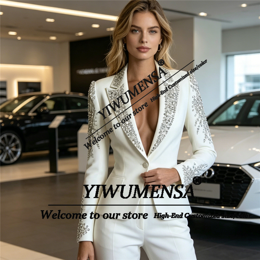 Luxury Women Suits 2 Pieces Se - đánh giá và giá Formal Wear Women Us