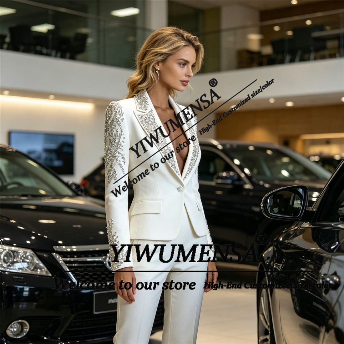 Luxury Women Suits 2 Pieces Se - đánh giá và giá Formal Wear Women Us