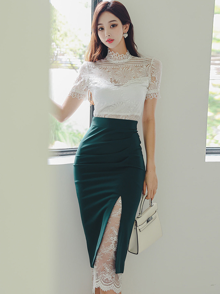 Summer Women Clothes Fashion E - đánh giá và giá Pencil Skirt Midi