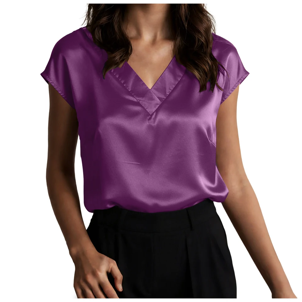 Women Silk Satin Tank Tops V N - đánh giá và giá Silk Camisole Work