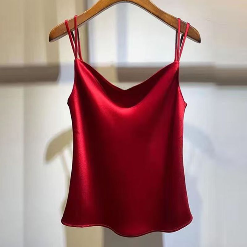 2025 Sexy Satin Silk Camisole  - đánh giá và giá Silk Camisole Work