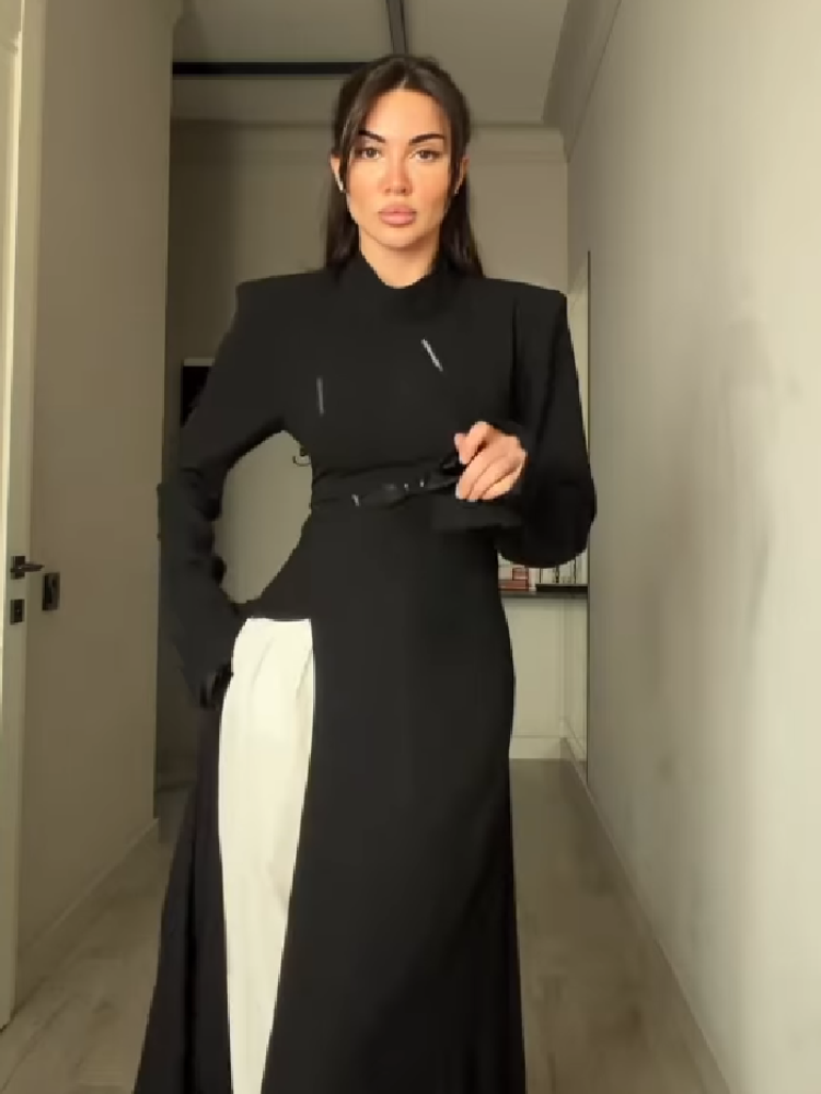 Women's Elegant High Neck Long - đánh giá và giá Formal Wear Women Us