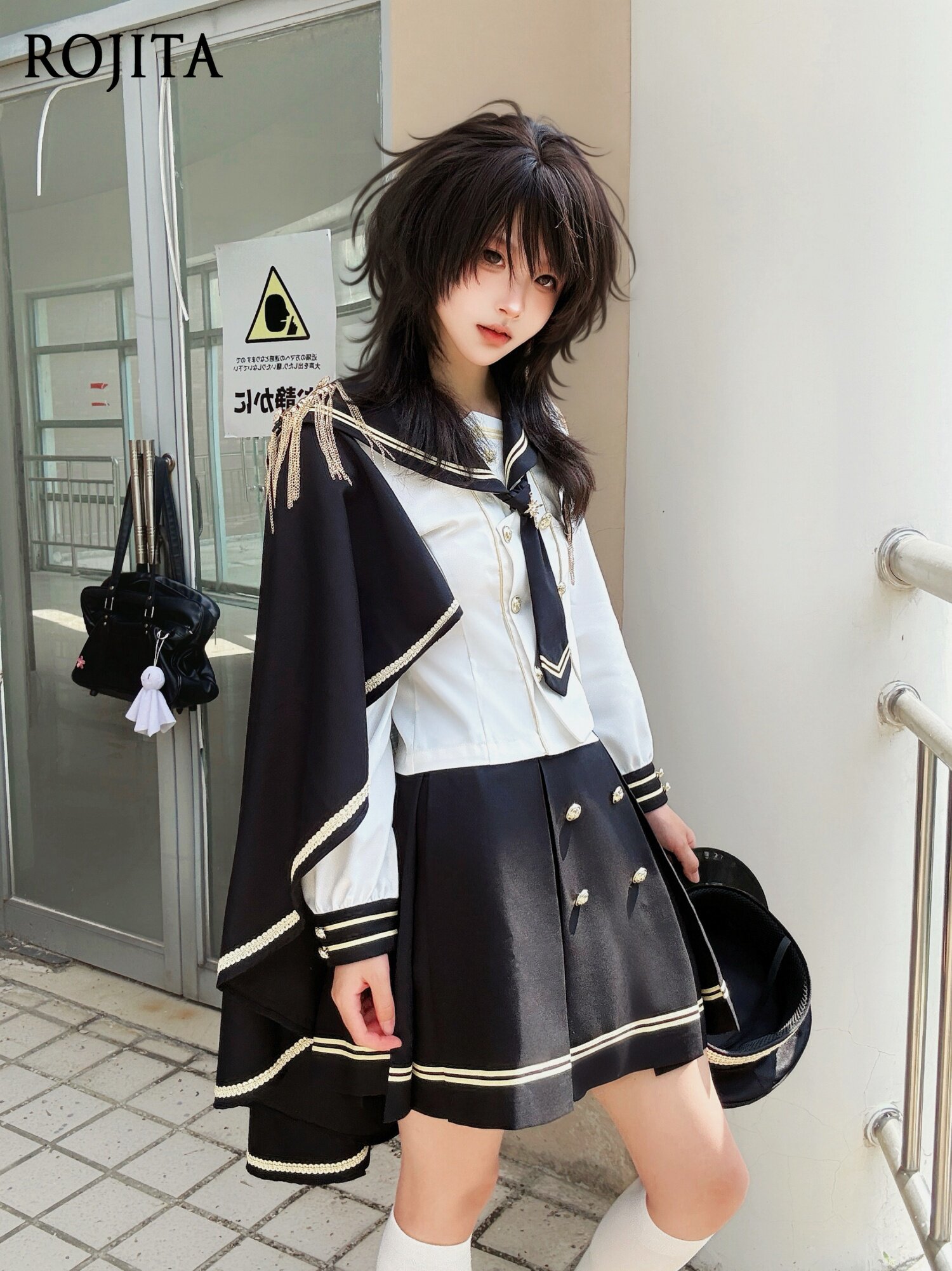 JK Sailor Suit Sweet and Hands - đánh giá và giá Pencil Skirt Midi