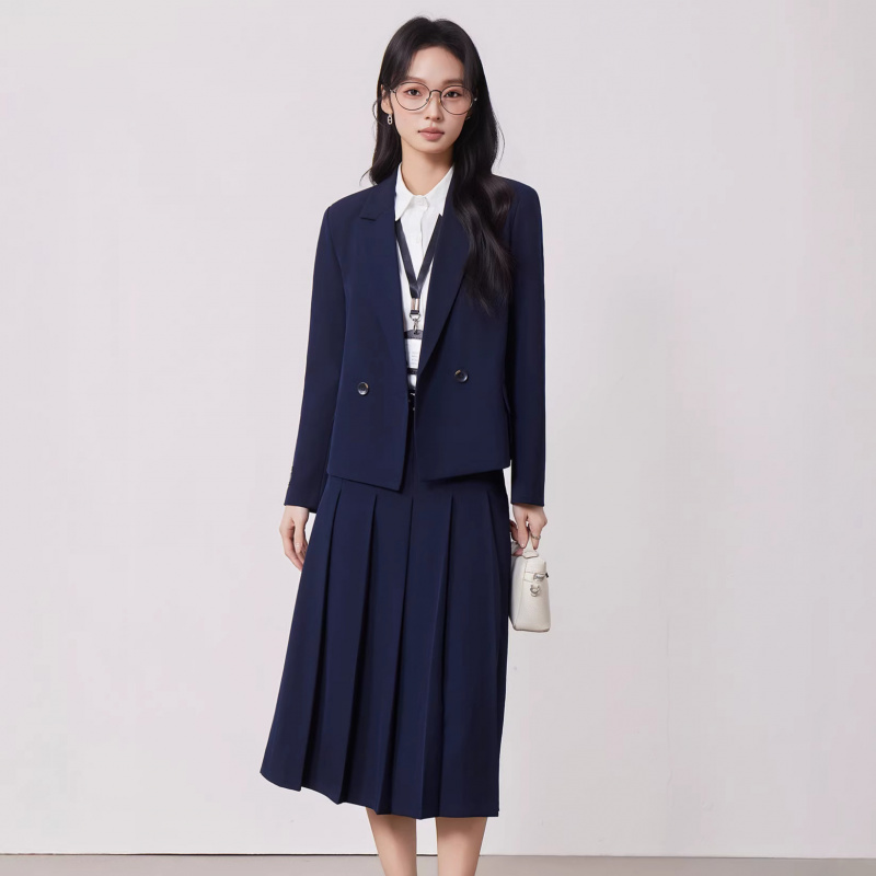 Gray women's suit set for spri - đánh giá và giá Women'S Formal Wear Petite