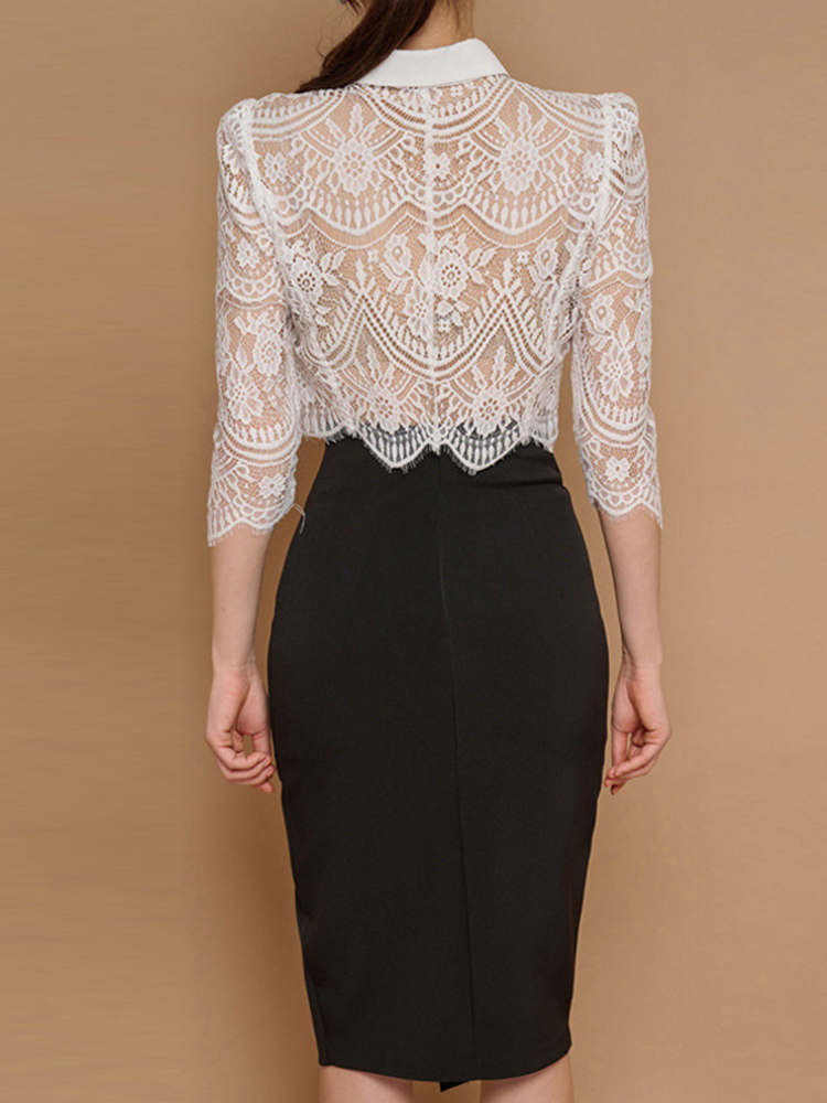 Summer Sexy 2 Piece Outfit Ele - đánh giá và giá Pencil Skirt Midi