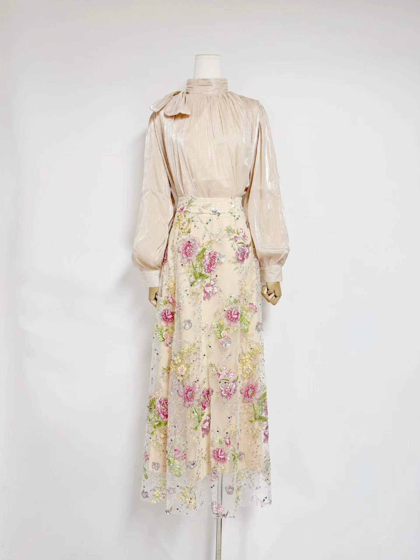 VGH Elegant Chic Black Floral  - đánh giá và giá Formal Wear Women Us