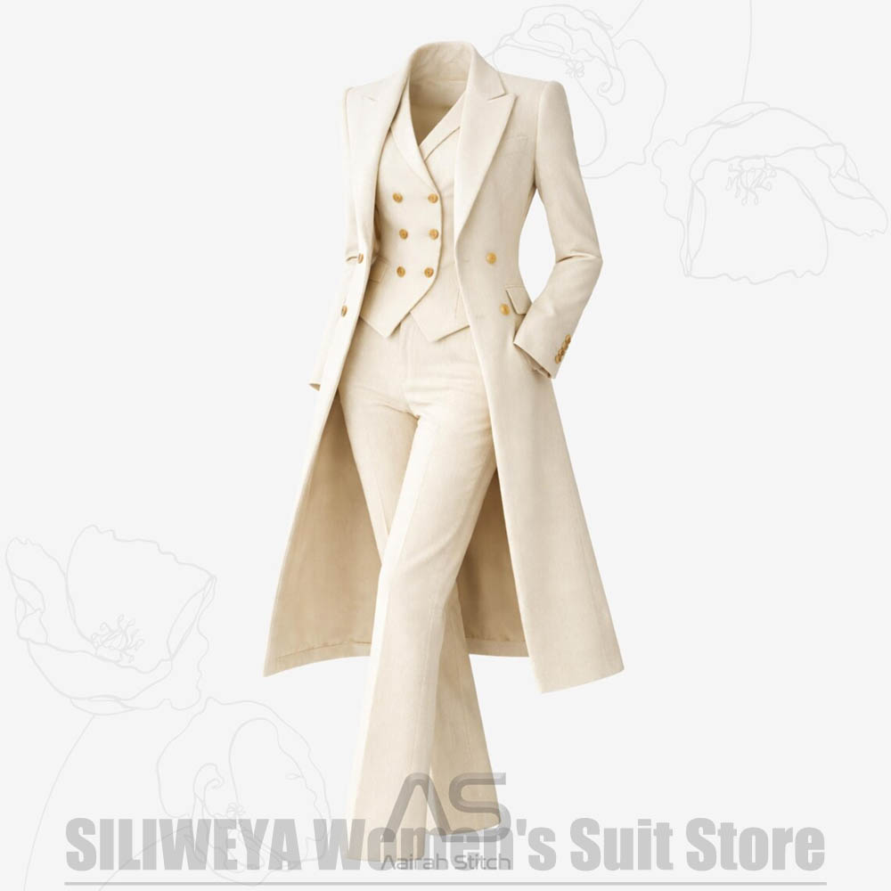 Women's Suit 3 Piece Double Br - đánh giá và giá Women Formal Wear Pants
