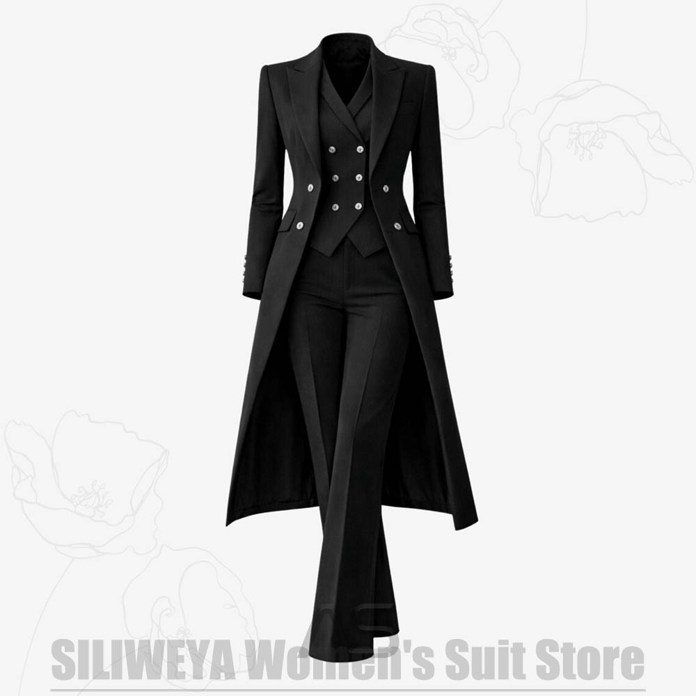 Women's Suit 3 Piece Double Br - đánh giá và giá Women Formal Wear Pants