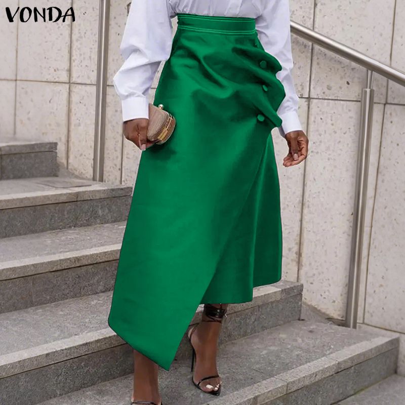 VONDA Plus Size 5XL Elegant Wo - đánh giá và giá Pencil Skirt Midi