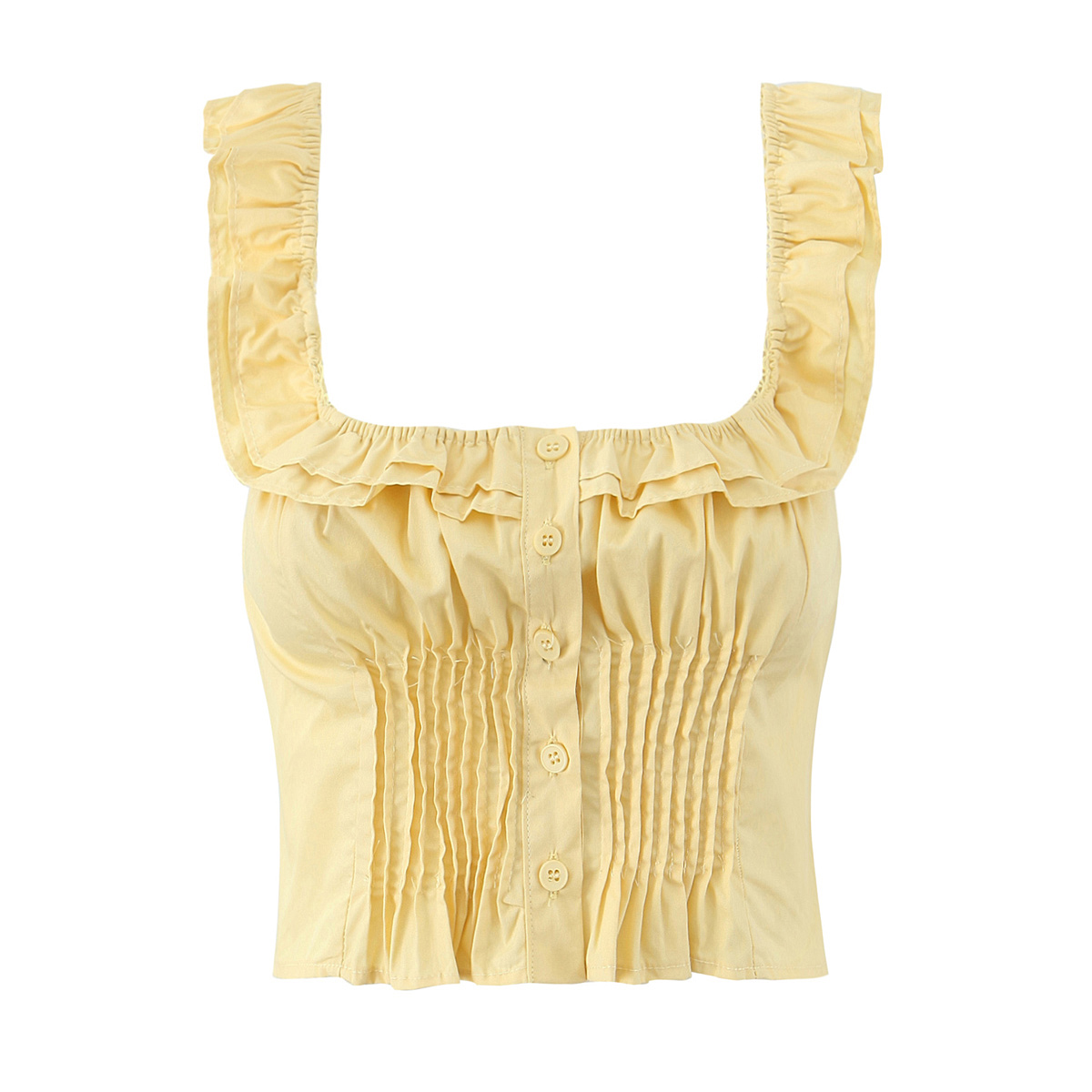 Women Wood Ears Ruffles Square - đánh giá và giá Pencil Skirt Midi